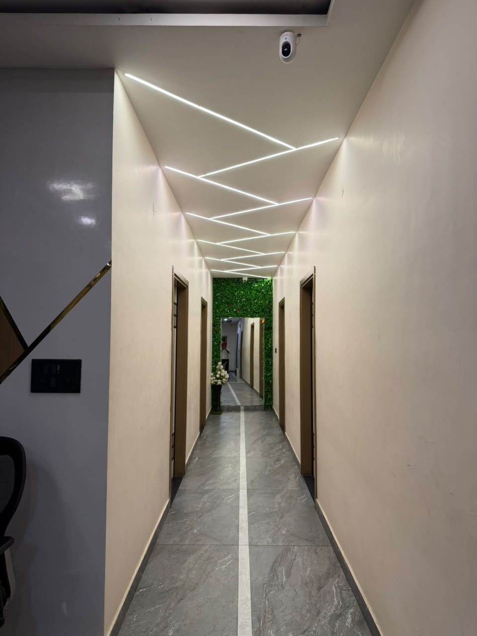 Hotel Corridor View